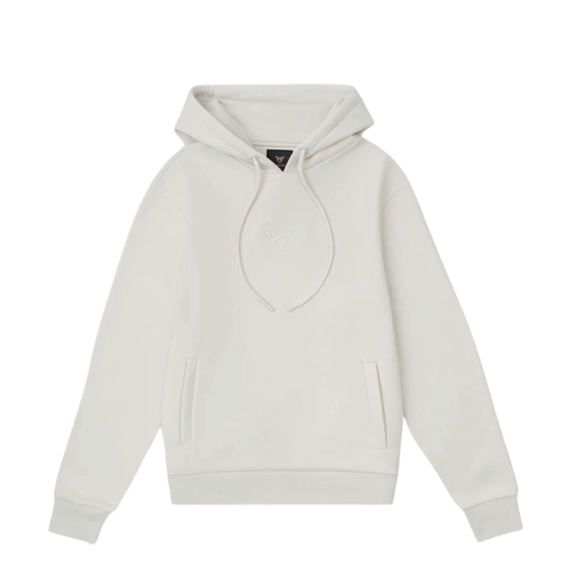 Sudadera con capucha CUPRA unisex Beige taiga | Hoodie algodón orgánico tallas XS-XXL