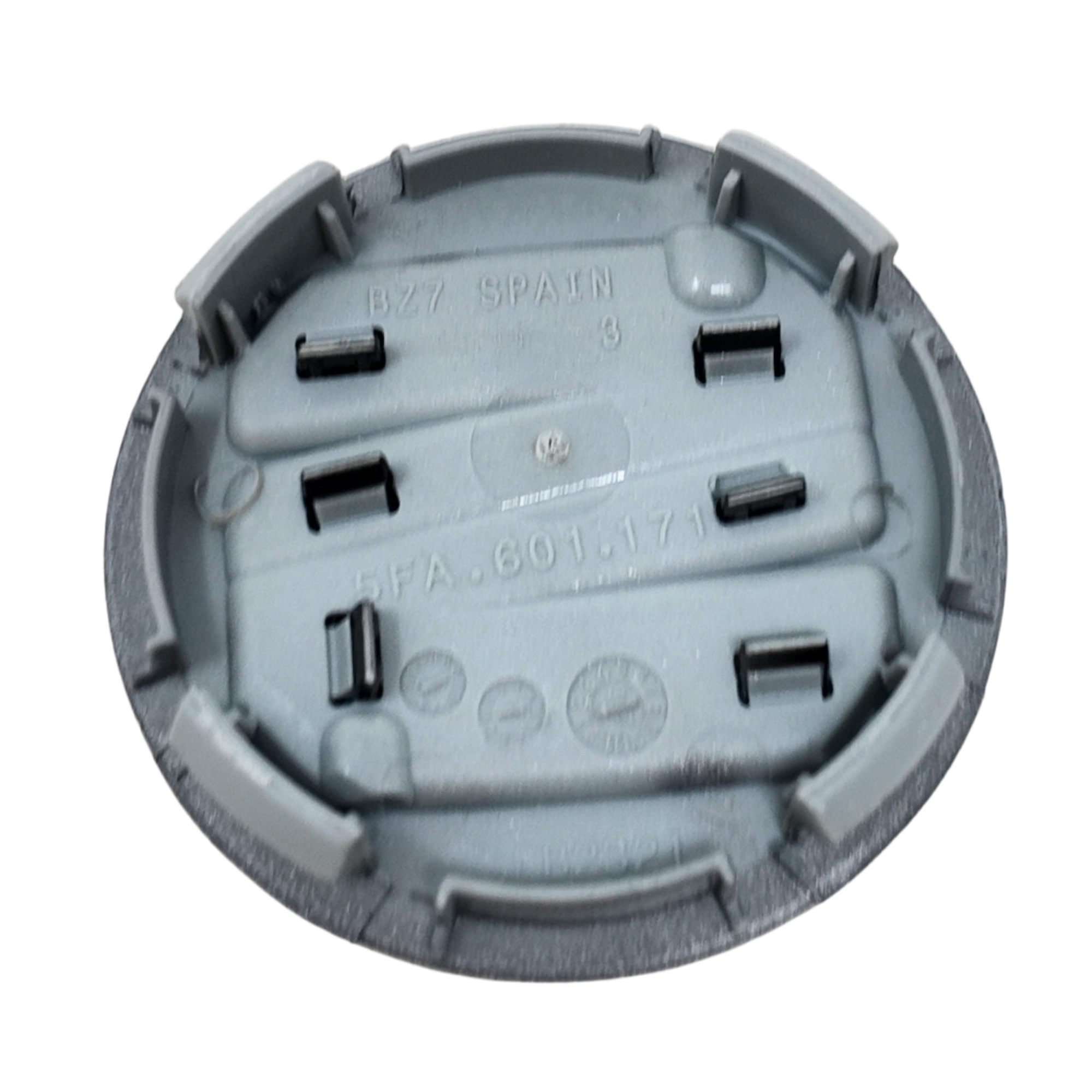 Tapacubos central | plata/negro 55,6 mm, SEAT Ibiza/Leon/Arona (5FA601171UPN)