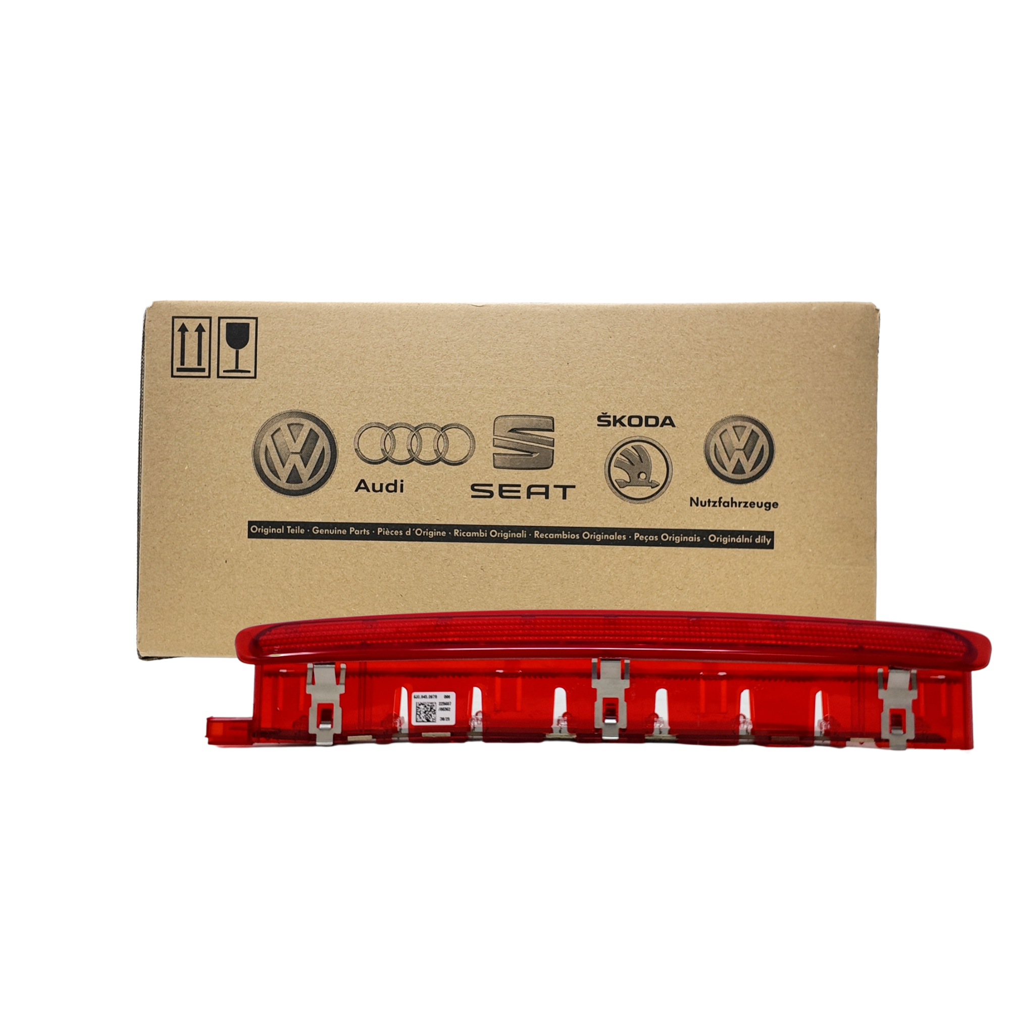 Luz de freno SEAT | Tercera luz de freno LED, original para Ibiza y León (6J0945097B)