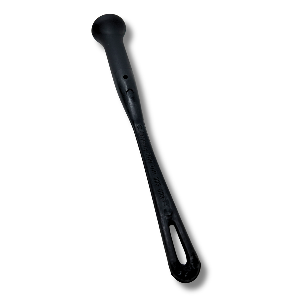 Varilla tiro asientos traseros VAG negra satinado (1H088568301C)
