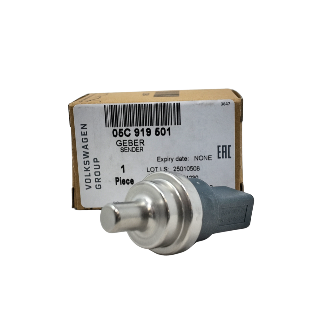 Transmisor temperatura , sensor refrigerante motor/transmisión, 2 pines (05C919501)