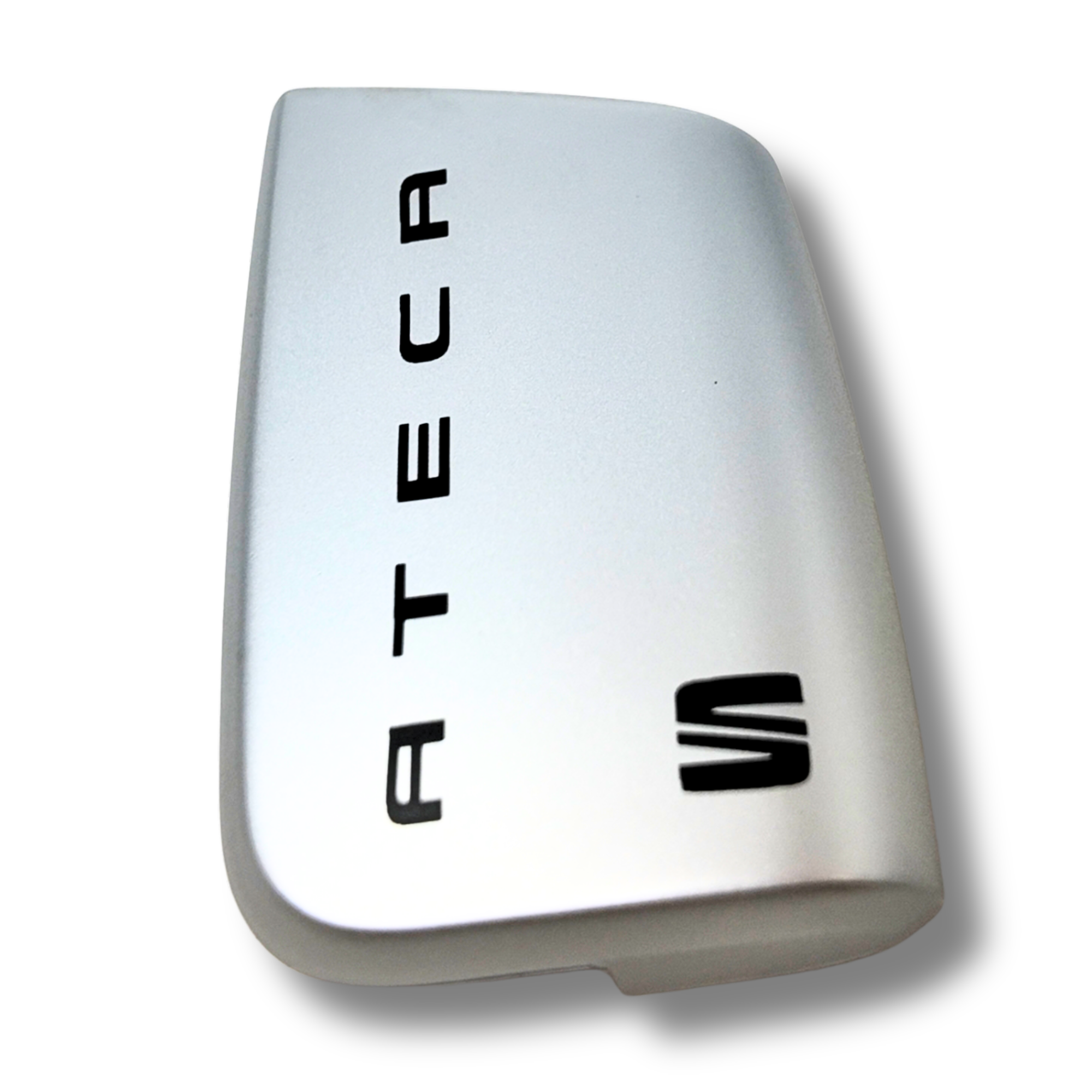 Carcasa decorativa llave SEAT Ateca | Funda 2 piezas adhesivas, diseño Crossover Silver (575087013Z76)