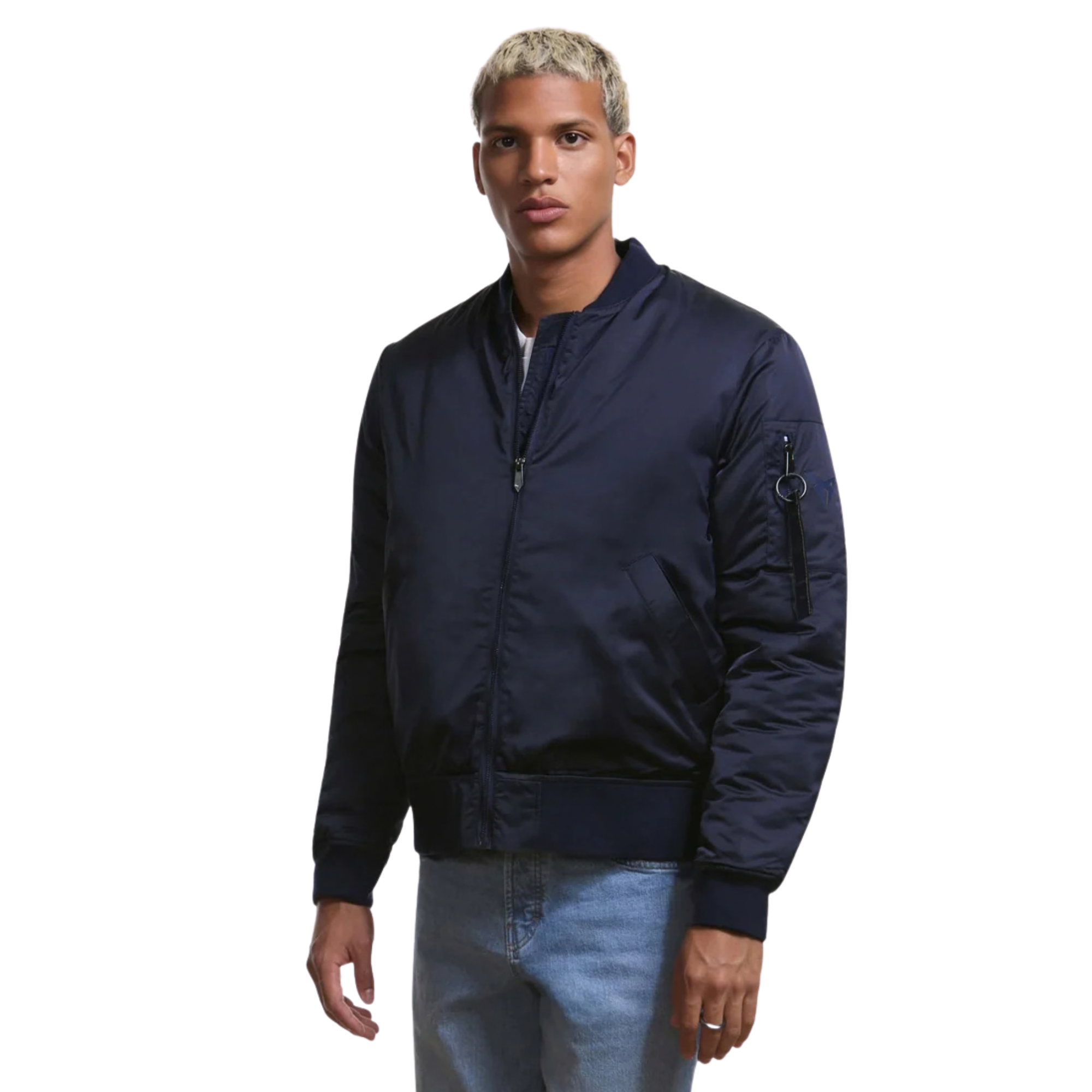 Chaqueta bomber CUPRA | Bomber jacket Premium Original azul marino