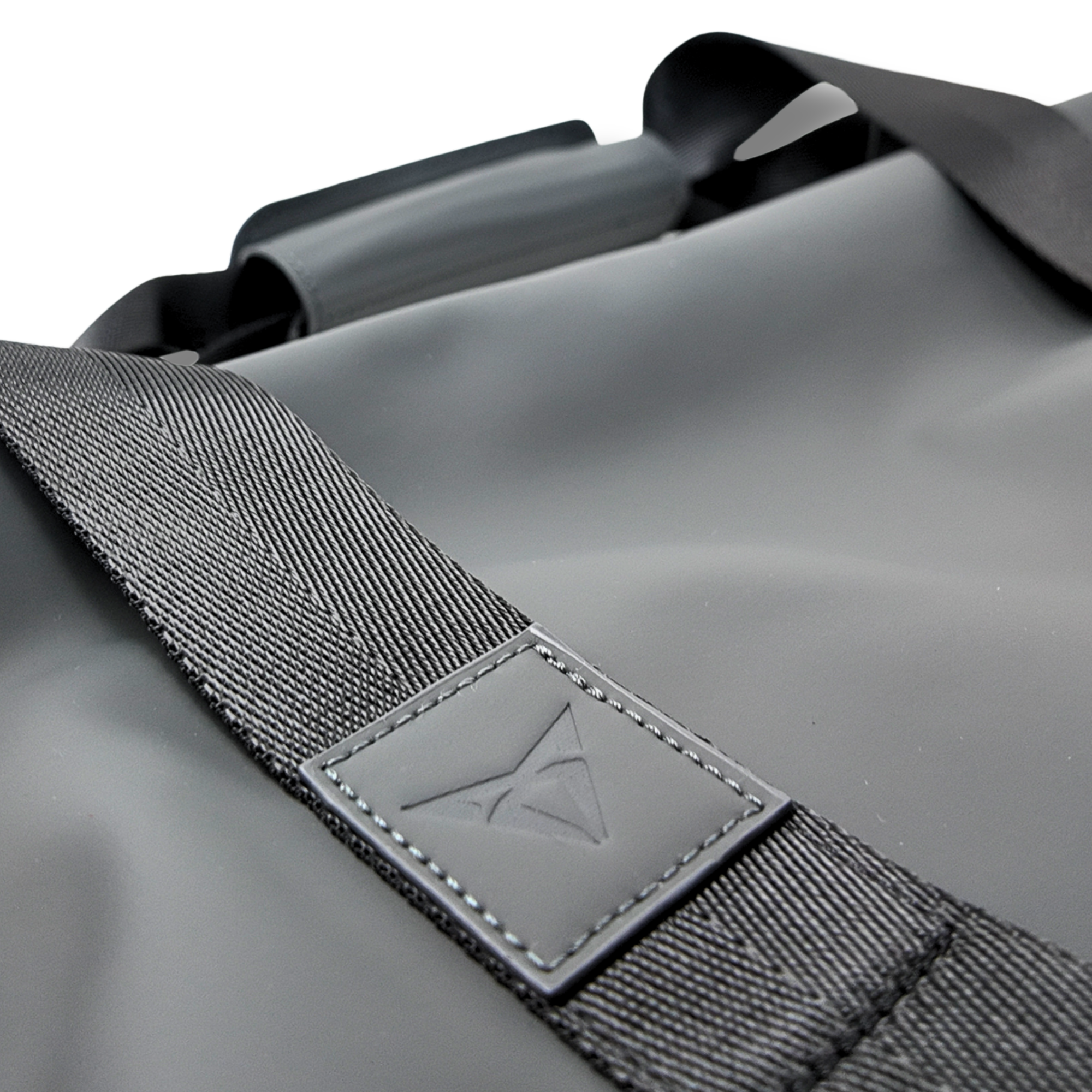 Bolsa deportiva pequeña CUPRA | Duffel gris unisex, compacta, bolsillo lateral (6H1087317E)