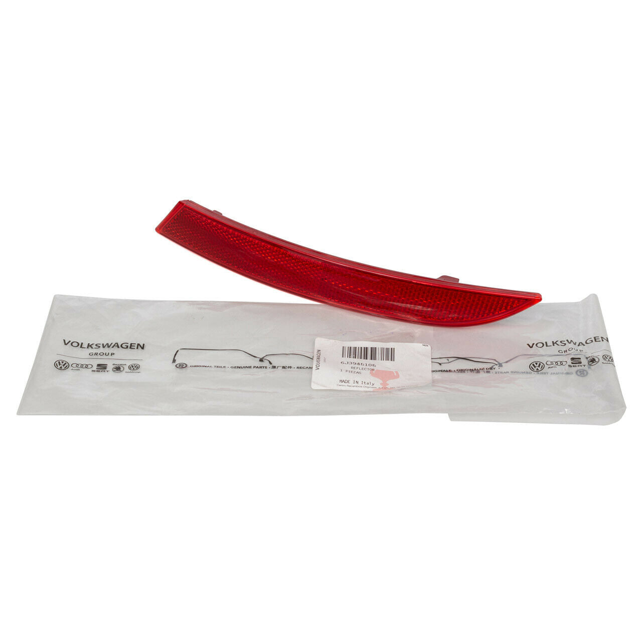 Reflector trasero izquierdo SEAT Ibiza 3D | original VAG (6J3945105)