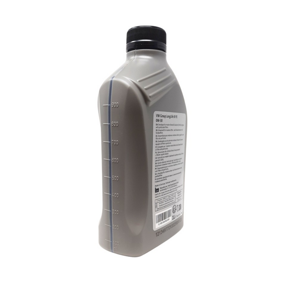 Aceite motor 0W30 Volkswagen 1L | VW 504.00/507.00 Long Life (GS55545M2EUR)
