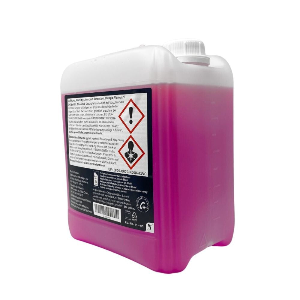 Anticongelante Refrigerante Evo original grupo volkswagen 5 Litros (G12E050A3)