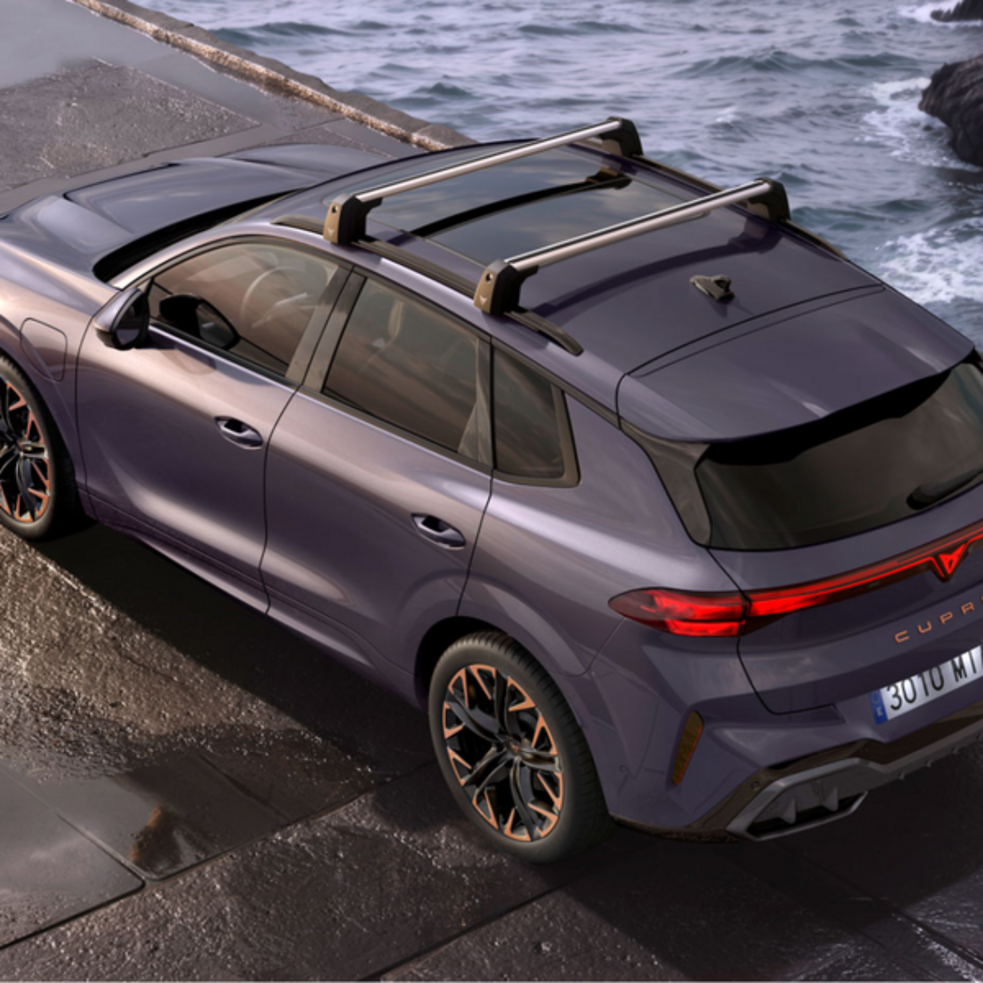 Barras portantes CUPRA Terramar | Originales aluminio 2024-2025, carga 75kg (578071151)