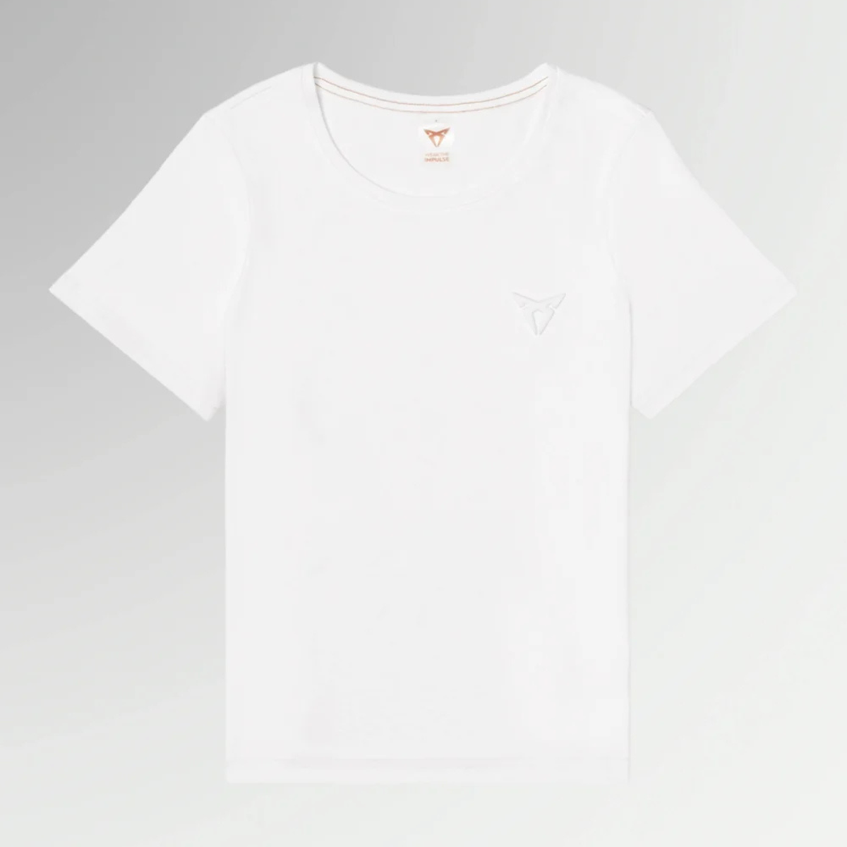 T-shirt CUPRA Embossed Slim Fit | Blanc, 100 % coton biologique, unisexe