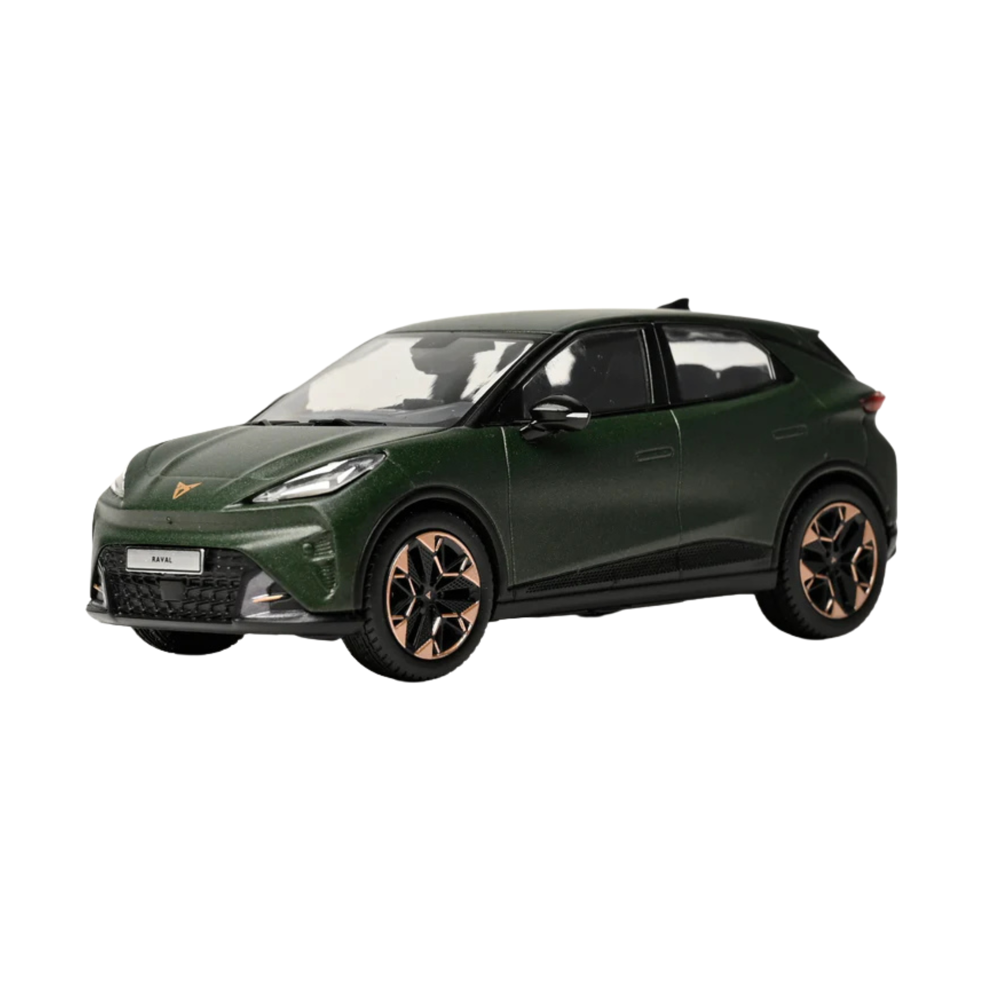 CUPRA Raval coche a escala 1:43 | Manganese Green, modelo original (6FA099300A)