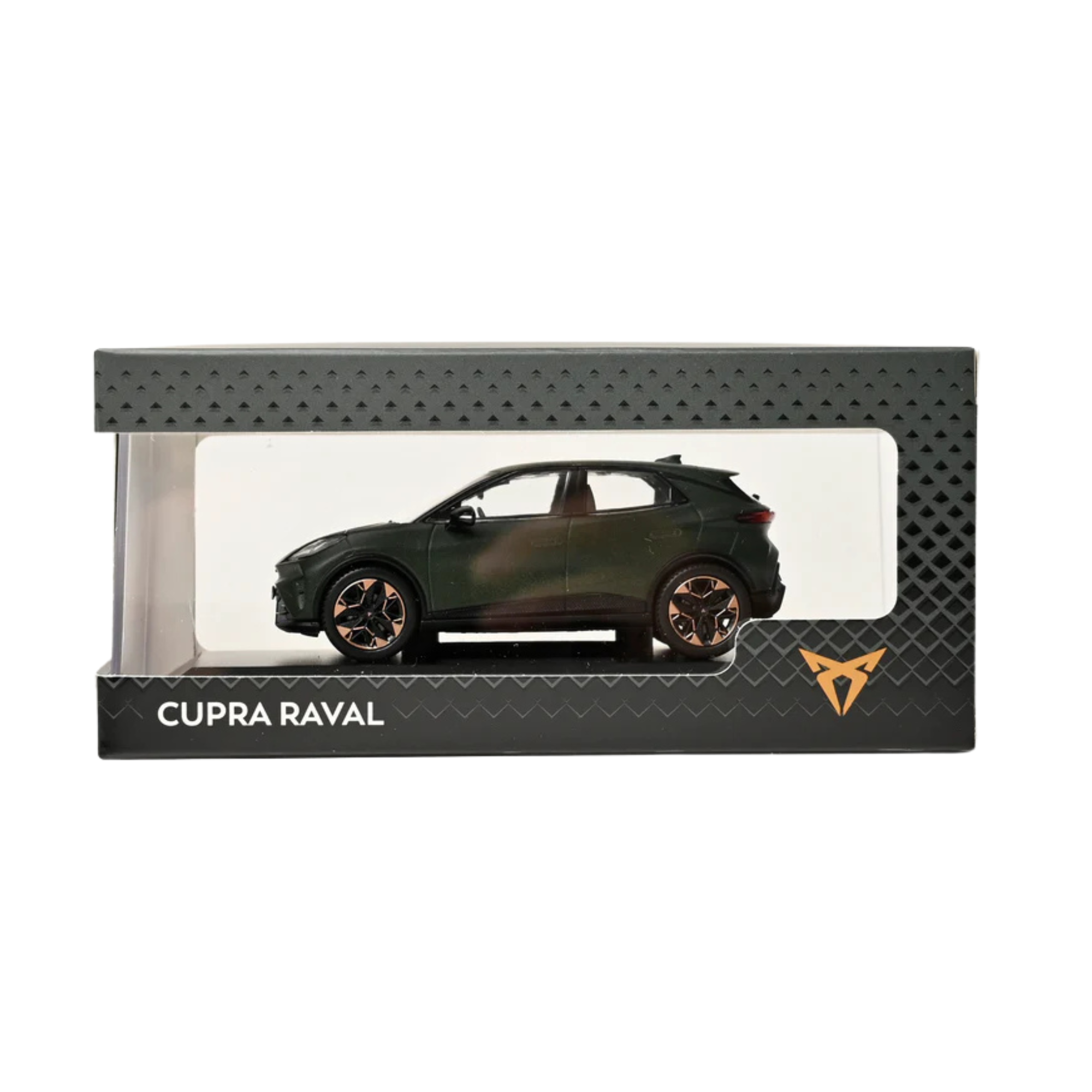 CUPRA Raval coche a escala 1:43 | Manganese Green, modelo original (6FA099300A)