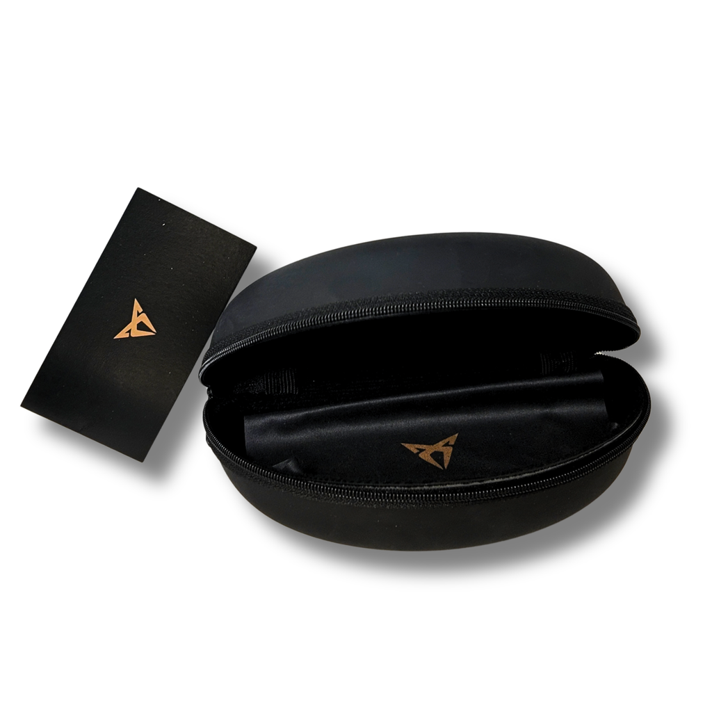 Gafas de sol CUPRA negro | Montura deportiva unisex, diseño urbano, protección UV