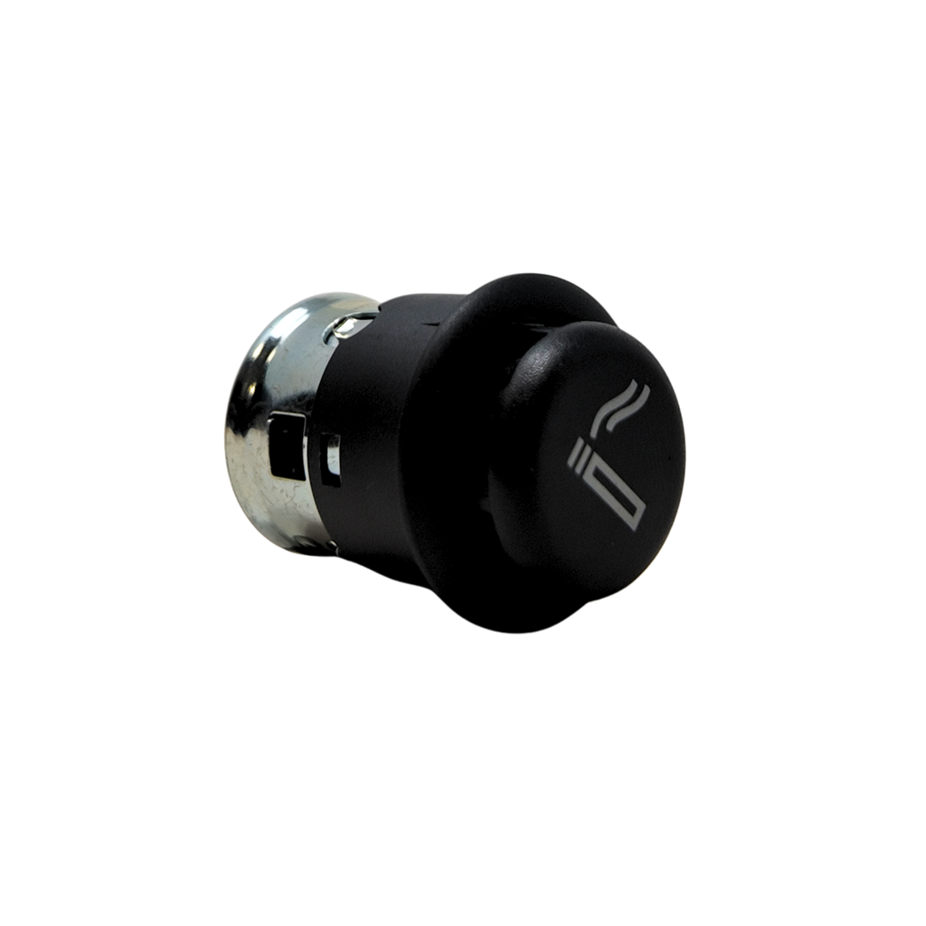 Encendedor Volkswagen | negro, frontal, original Audi/VW/SEAT/Skoda (1J09193079B9)