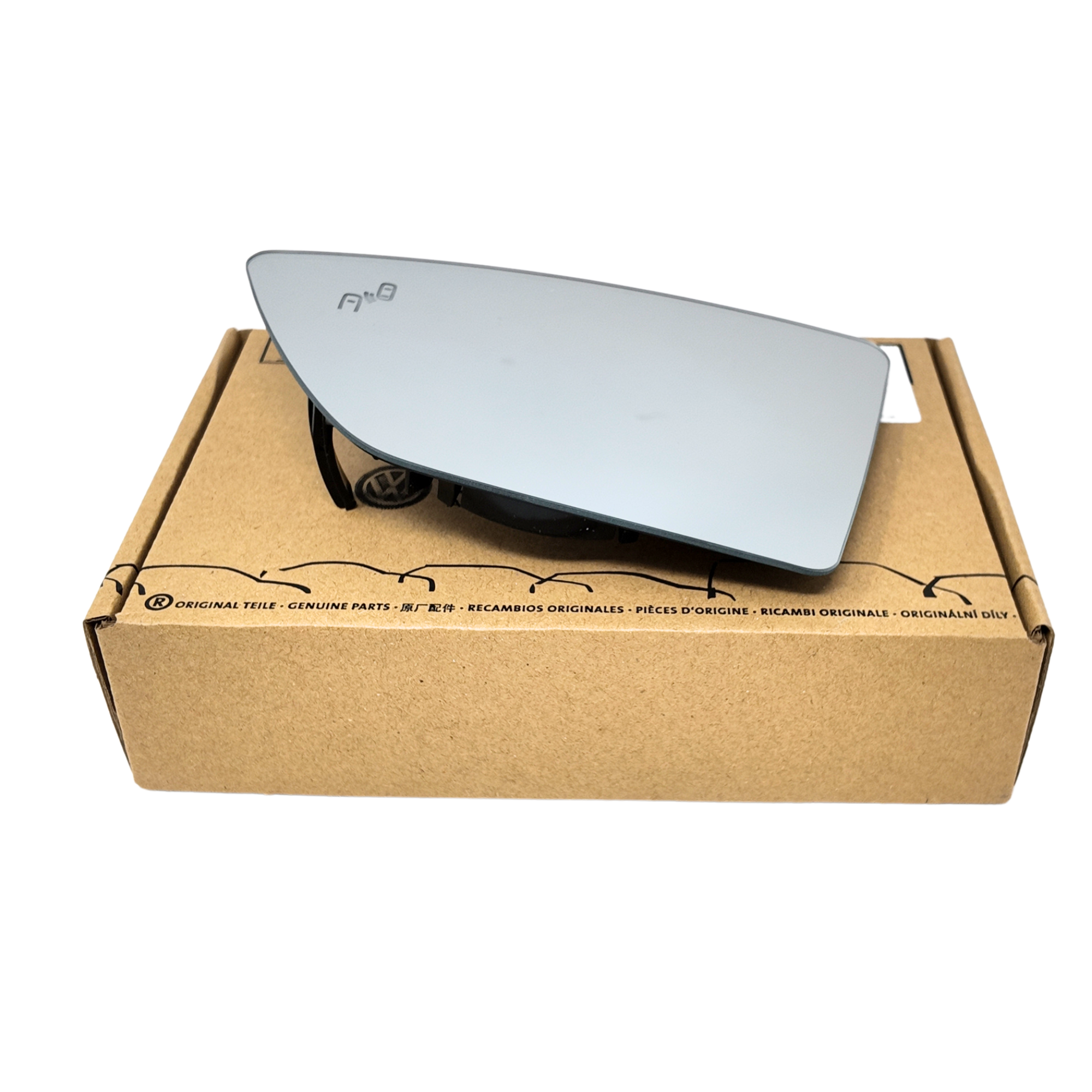 Cristal de espejo convexo con placa soporte SEAT Arona 2018 (6F0857521/6F0857522)