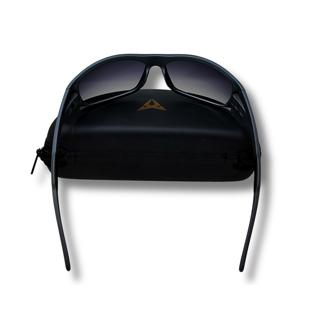 Gafas de sol CUPRA negro | Montura deportiva unisex, diseño urbano, protección UV