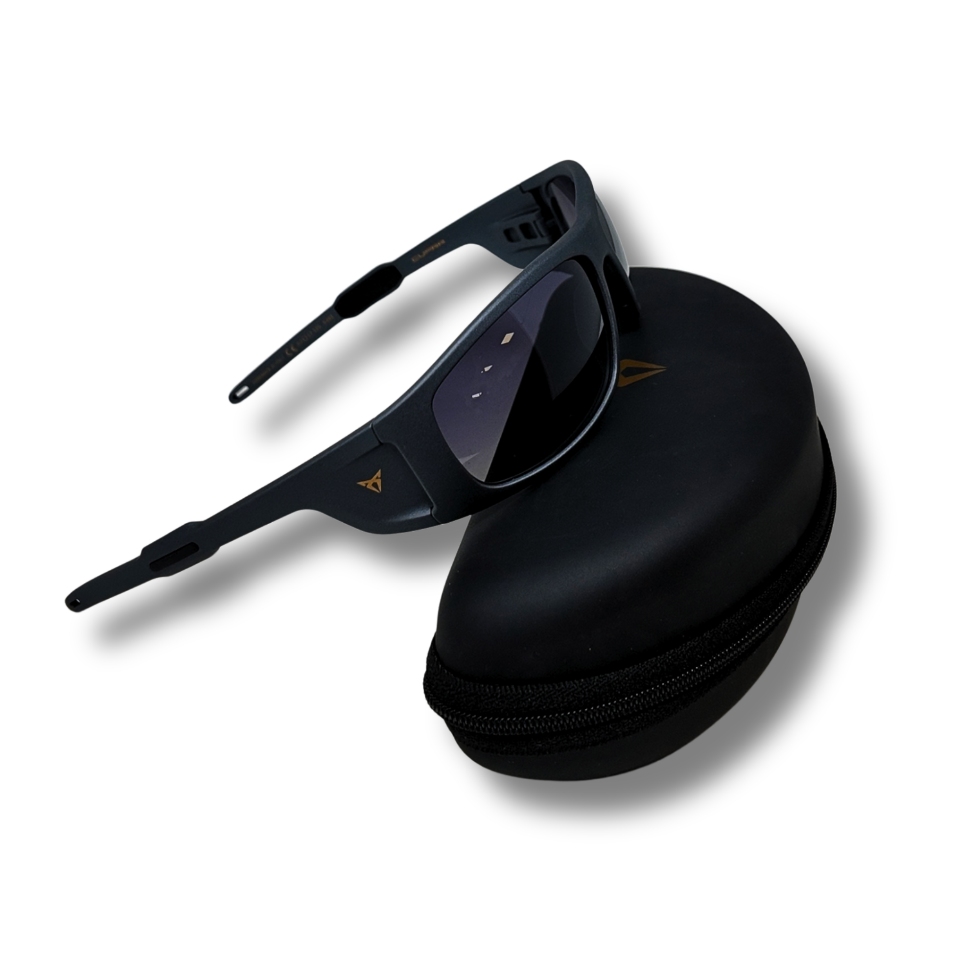 Gafas de sol CUPRA negro | Montura deportiva unisex, diseño urbano, protección UV