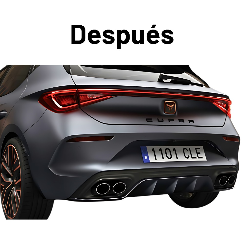 Kit para cambiar los tubos de escape del CUPRA León (5FA2PACK)