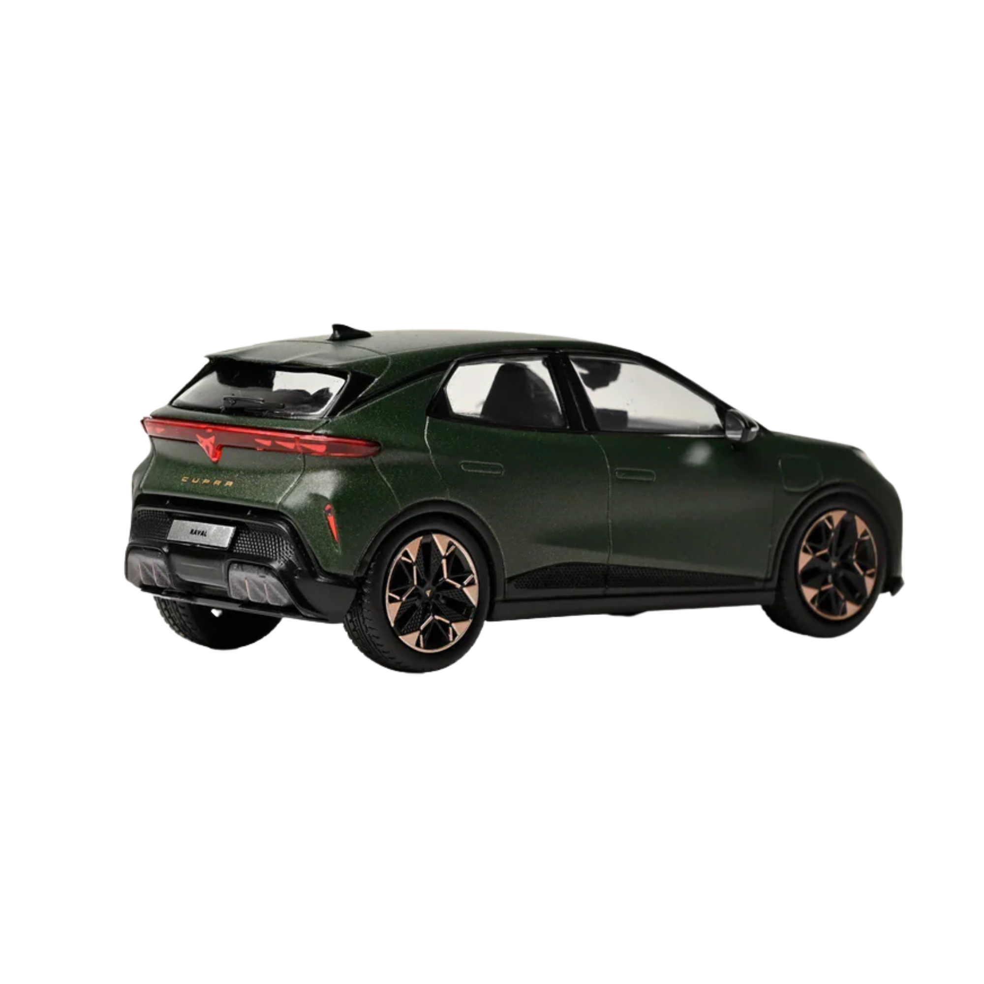 CUPRA Raval coche a escala 1:43 | Manganese Green, modelo original (6FA099300A)
