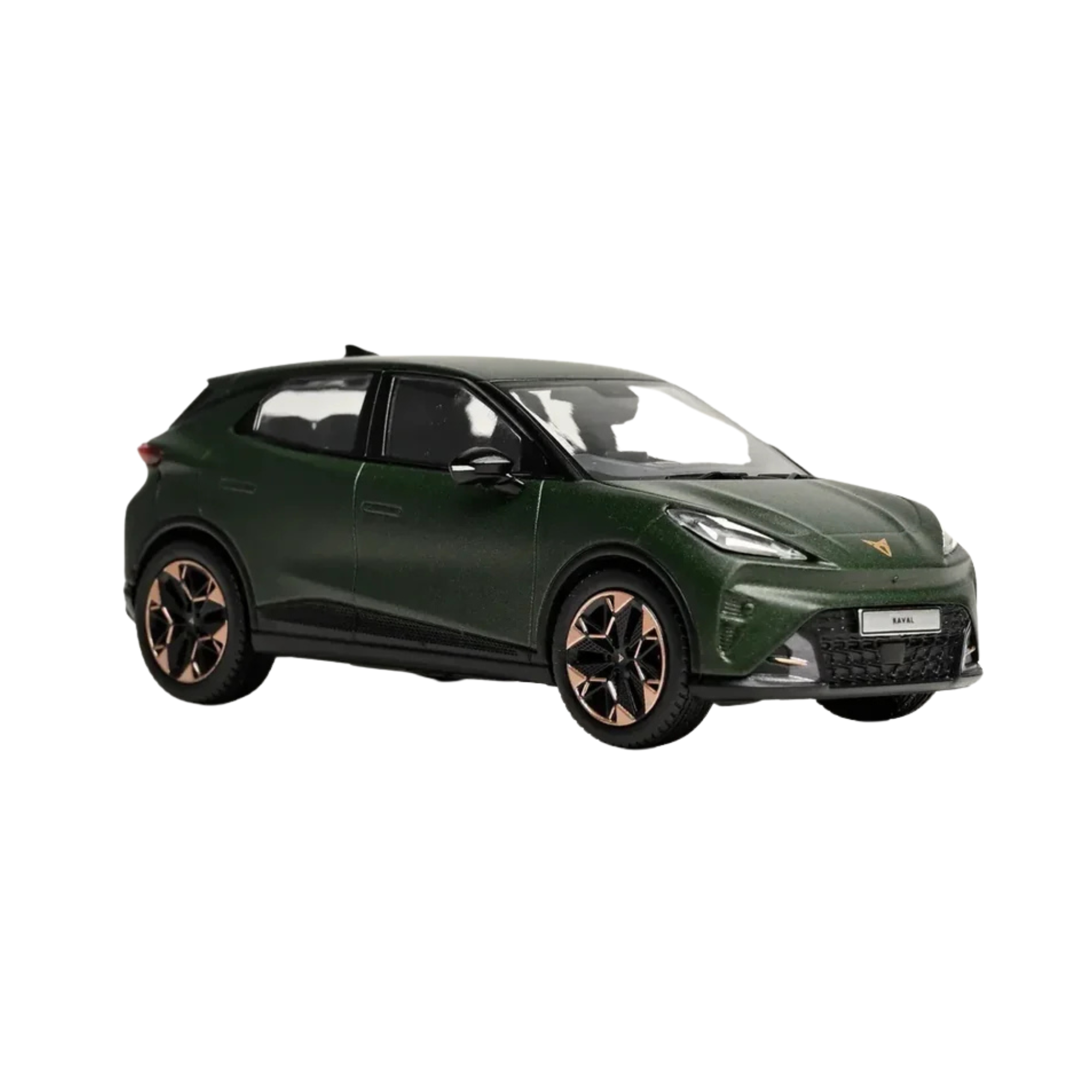 CUPRA Raval coche a escala 1:43 | Manganese Green, modelo original (6FA099300A)