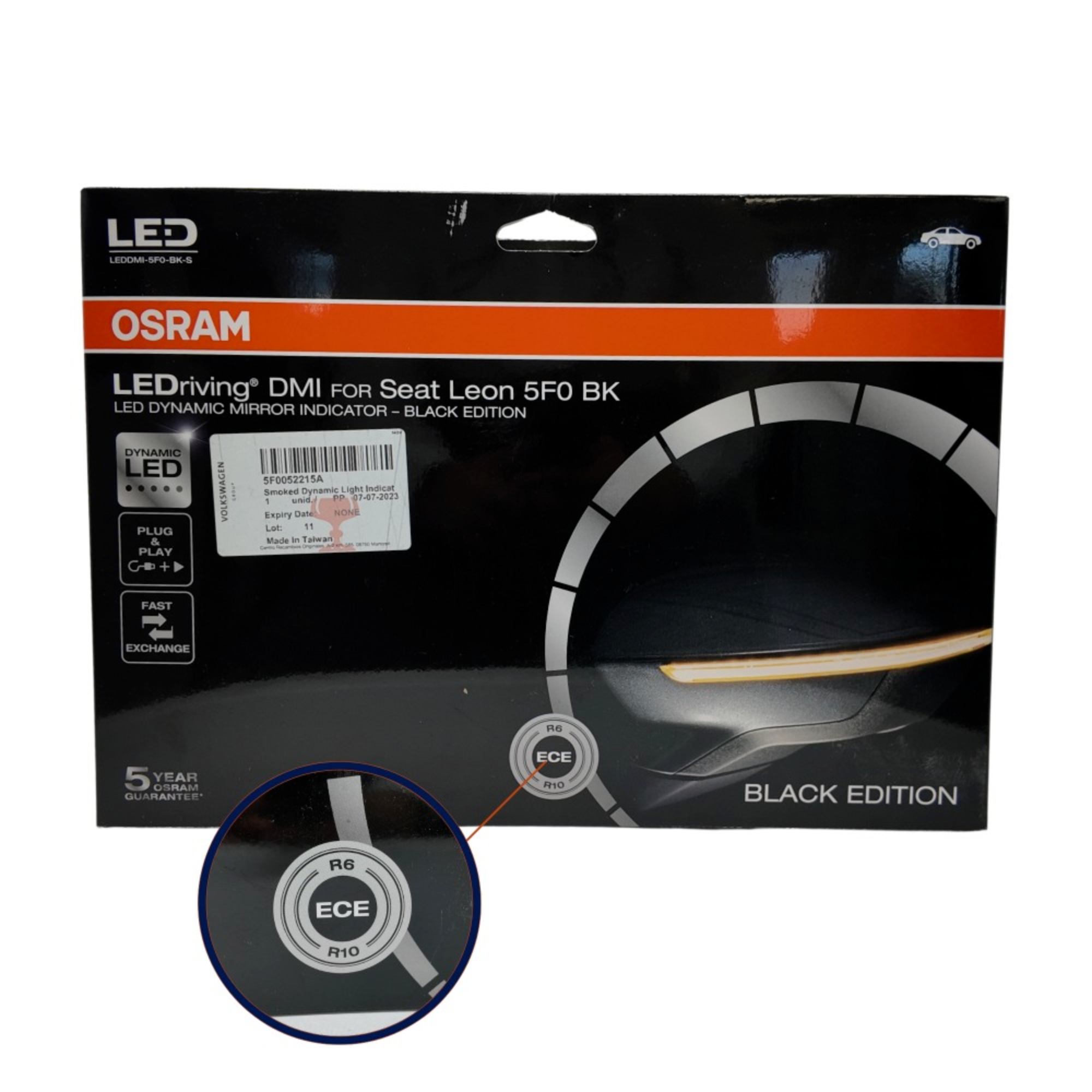 Intermitentes LED dinámicos Seat León 5F | Pack, Plug & play Ibiza Arona (5F0052215A)