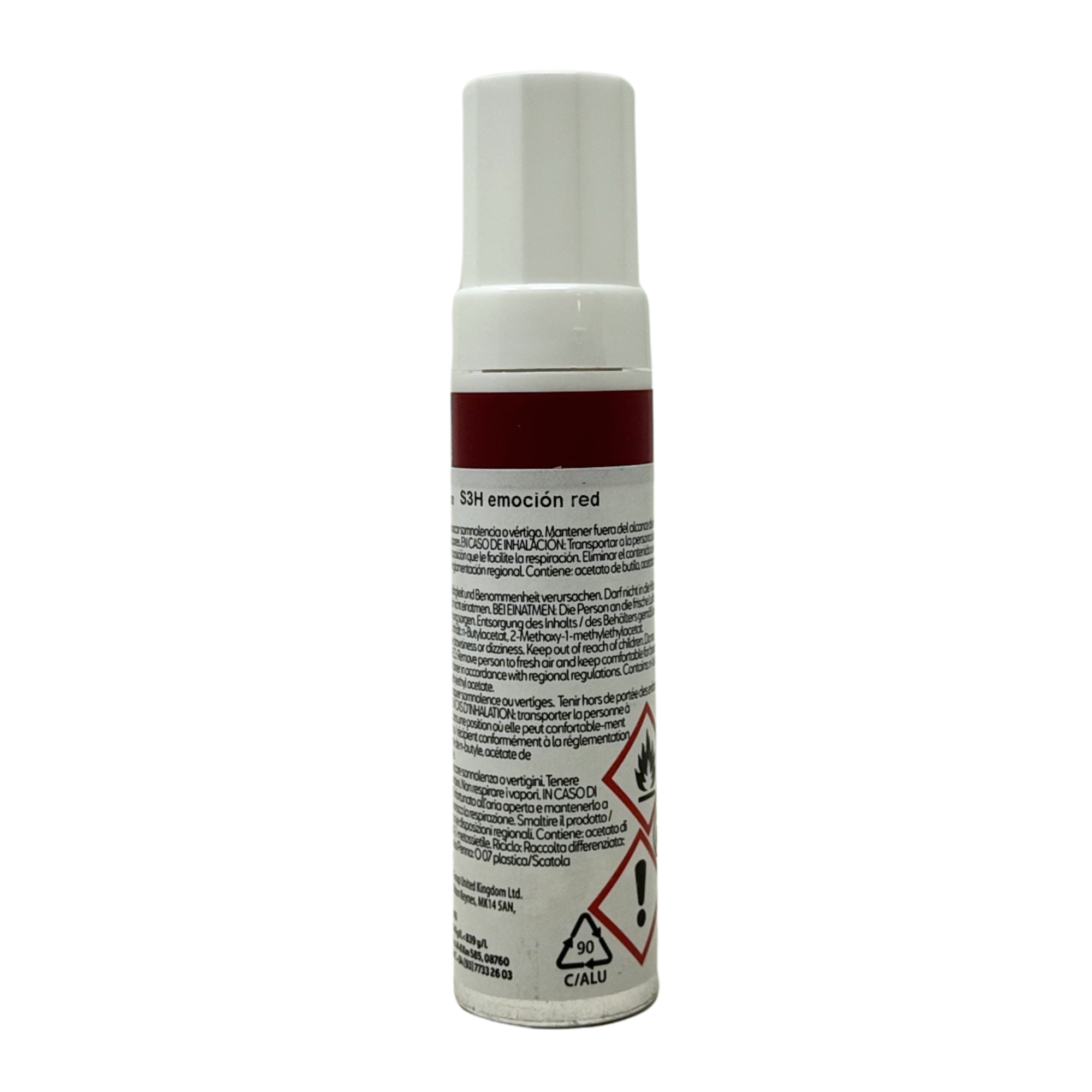 Pincel retoque SEAT LS3H | Rojo Emoción + barniz, arañazos (000098500LS3H)