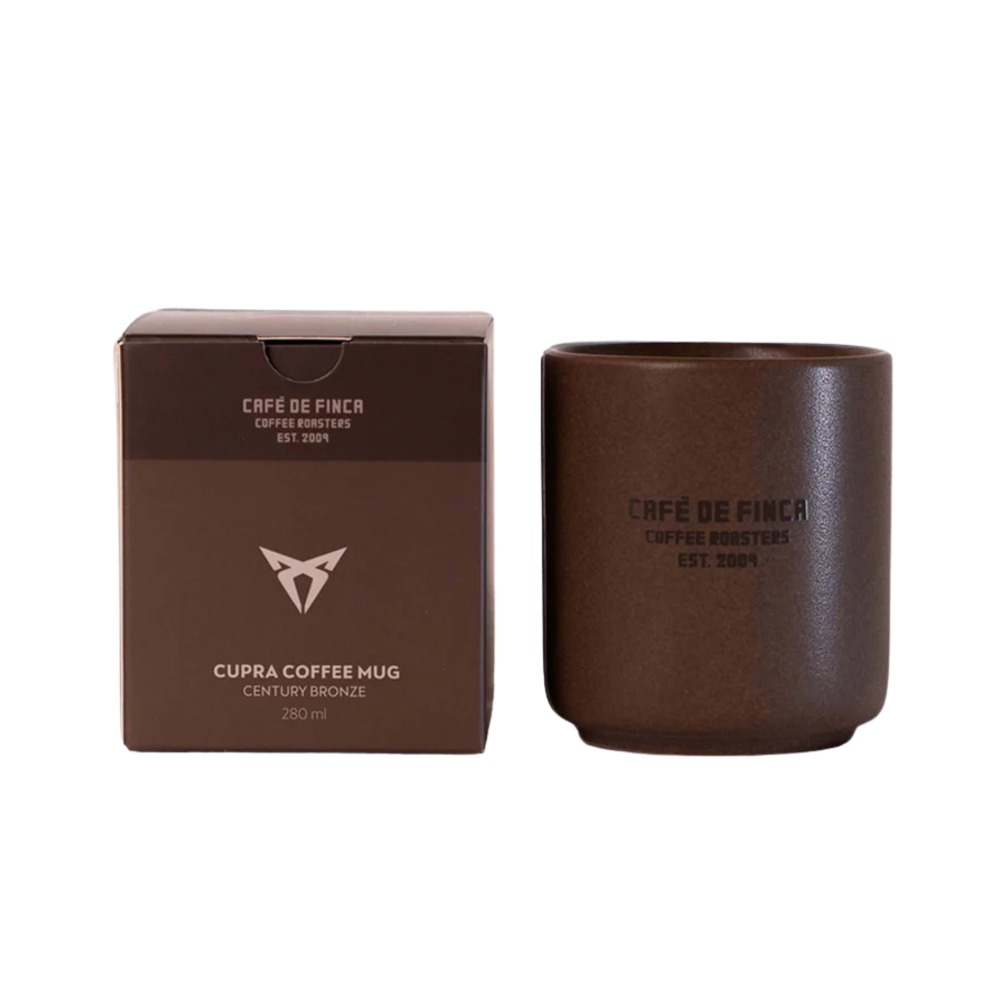 Taza de café 280 ml Café de Finca x CUPRA Marrón Bronce (6H1069601S)